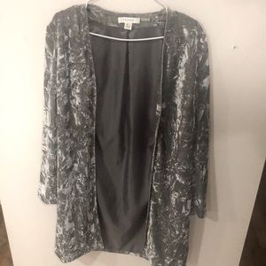 Velvet jacket/cardigan